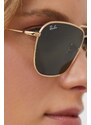 Sluneční brýle Ray-Ban CARAVAN REVERSE zlatá barva, 0RBR0102S