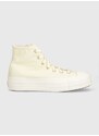 Kecky Converse Chuck Taylor All Star Lift Platform žlutá barva, A05198C