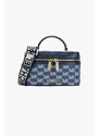 Michael Kors jet set item medium zip trunk navy multi dámská kosmetická kabelka