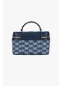 Michael Kors jet set item medium zip trunk navy multi dámská kosmetická kabelka