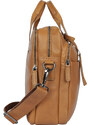 Pánská kožená taška na notebook Sparwell Karles - koňak