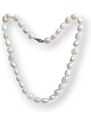 Náhrdelník s říčními perlami - Meucci SPS010N
