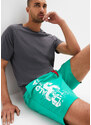 bonprix Plážové šortky z recyklovaného polyesteru Zelená