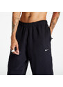 Pánské tepláky Nike Solo Swoosh Men's Fleece Pants Black/ White