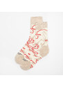 Pánské ponožky Footshop Giza Desert Socks Ecru/ Red