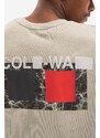 Bavlněné tričko A-COLD-WALL* Relaxed Cubist T-shirt ACWMTS097 COLD LIGHT GREY šedá barva
