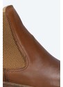Kožené kotníkové boty Astorflex WILFLEX 710 pánské, hnědá barva