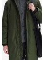 Bunda A.P.C. Parka Hector COEZV-H30179 BLACK pánská, zelená barva, přechodná