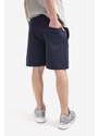 Bavlněné šortky A.P.C. Item Short COEAS-H10148 BLACK tmavomodrá barva