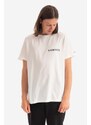 Bavlněné tričko Kangol Heritage Basic bílá barva, s potiskem, KLHB003-OFFWHITE