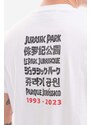 Neil Barrett Bavlněné tričko Neil Barett Jurassic Park T-Shirt PBJT142-U506S 1133 bílá barva, s potiskem