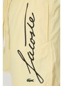 Plavkové šortky Lacoste žlutá barva, MH2699-6XP