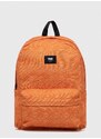 Batoh Vans oranžová barva, velký, vzorovaný