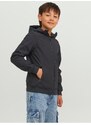 Černá klučičí softshellová bunda Jack & Jones Basic - Kluci