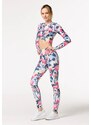 Bittersweet Paris Woman's Floral Pattern Spark Leggings CPW-LEG-SPARK-Print BSP432