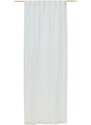 Bílý lněný závěs Kave Home Malavella 140 x 270 cm