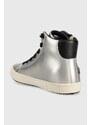 Dětské sneakers boty Geox stříbrná barva