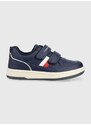 Dětské sneakers boty Tommy Hilfiger tmavomodrá barva