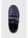 Dětské sneakers boty Tommy Hilfiger tmavomodrá barva