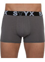 3PACK pánské boxerky Styx sportovní guma nadrozměr vícebarevné (3R10379) 4