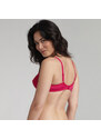 PLAYTEX FLOWER ELEGANCE - UNDERWIRE BRA - Women's bra with bones - dark red