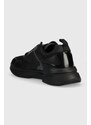 Sneakers boty Calvin Klein LOW TOP LACE UP MIX černá barva, HM0HM01044