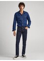 Tmavě modré pánské slim fit džíny Pepe Jeans Hatch - Pánské