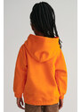 MIKINA GANT RELAXED GANT USA SWEAT HOODIE oranžová 98/104