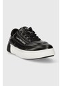Dětské sneakers boty Calvin Klein Jeans černá barva