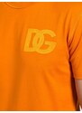 DOLCE & GABBANA Embroidered Orange tričko
