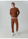 Sinsay - Kalhoty joggers - oranžová
