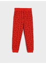 Sinsay - Sada 2 kalhot joggers - červená