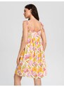 Sinsay - Mini šaty na ramínka - pastelová růžová