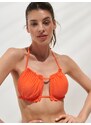 Sinsay - Dvoudílné plavky - oranžová