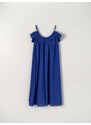 Sinsay - Midi šaty na ramínka - námořnická modrá