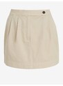 Béžová dámská mini sukně Tommy Hilfiger - Dámské