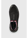 Dětské sneakers boty Tommy Hilfiger černá barva