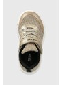 Dětské sneakers boty Geox zlatá barva