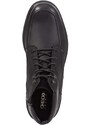 Kožené boty Geox U ANDALO B pánské, černá barva, U26DDB 00045 C9999