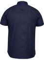 D555 košile pánská JAMES krátký rukáv nadměrná velikost