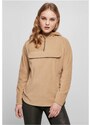 URBAN CLASSICS Ladies Polar Fleece Pull Over Hoody - unionbeige