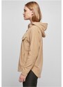 URBAN CLASSICS Ladies Polar Fleece Pull Over Hoody - unionbeige