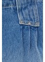 Bavlněná džínová sukně Pepe Jeans Evy mini, áčková