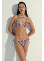 Nefes İstanbul X DeFacto Printed Bikini Top