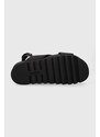 Kožené sandály Timberland Santamonica Sun Xband dámské, černá barva, A23FE-BLACK