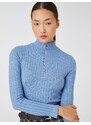 Koton Zippered Turtleneck Long Sleeve T-Shirt