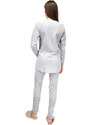 Dámské pyžamo FA6881PB šedá - Noidinotte