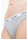 Dámské kalhotky D1618E-020 šedá - Calvin Klein