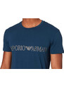 Pánský set triko + trenýrky 111604 1A516 - 24334 - Modrá - Emporio Armani