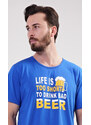Pánské pyžamo šortky Life is beer